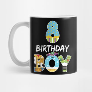 Toy Funny 8th Birthday Story B-day Gift For Boys Kids Mug
